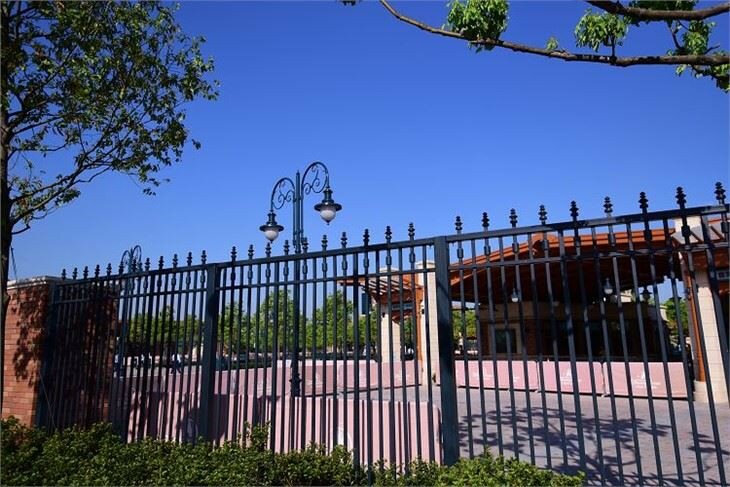 square tube fence panels