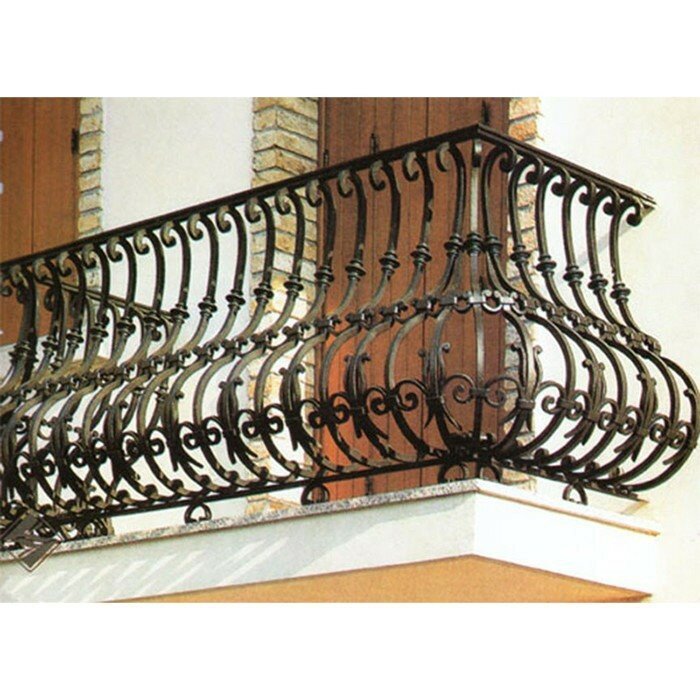 wrought iron railing design