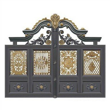 שערי חניה כפולים מאלומיניום